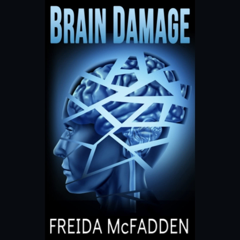 Fragmented digital illustration of a human brain and face, symbolizing mental disarray